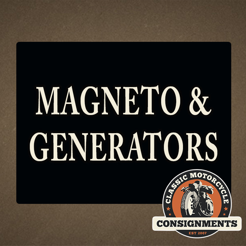 Magnetos and Generators
