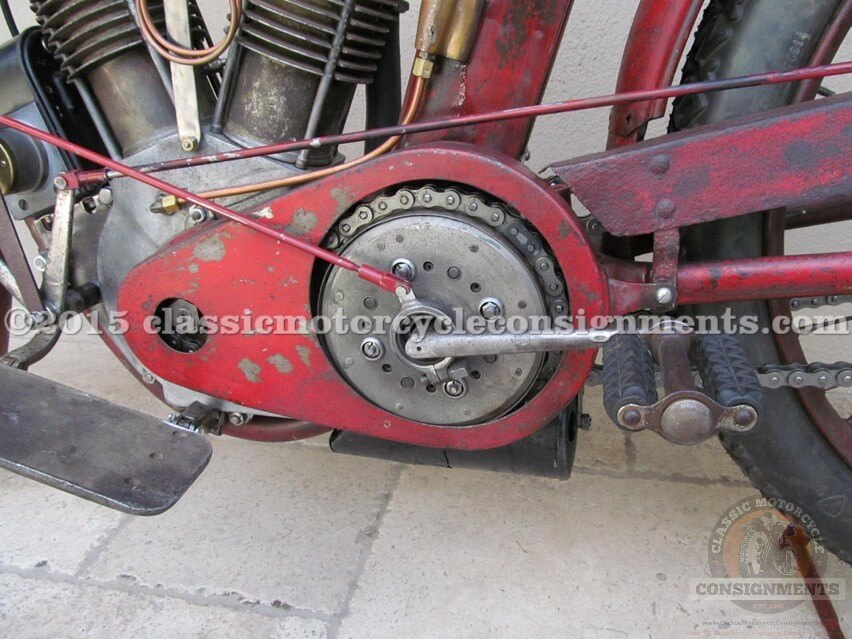 1913 Indian Twin Cylinder – Single Speed  SOLD!!