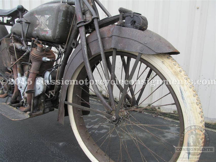 1915 Excelsior – 3-Speed Motorcycle – Big X – Original Paint – Mechanically Restored  SOLD!!