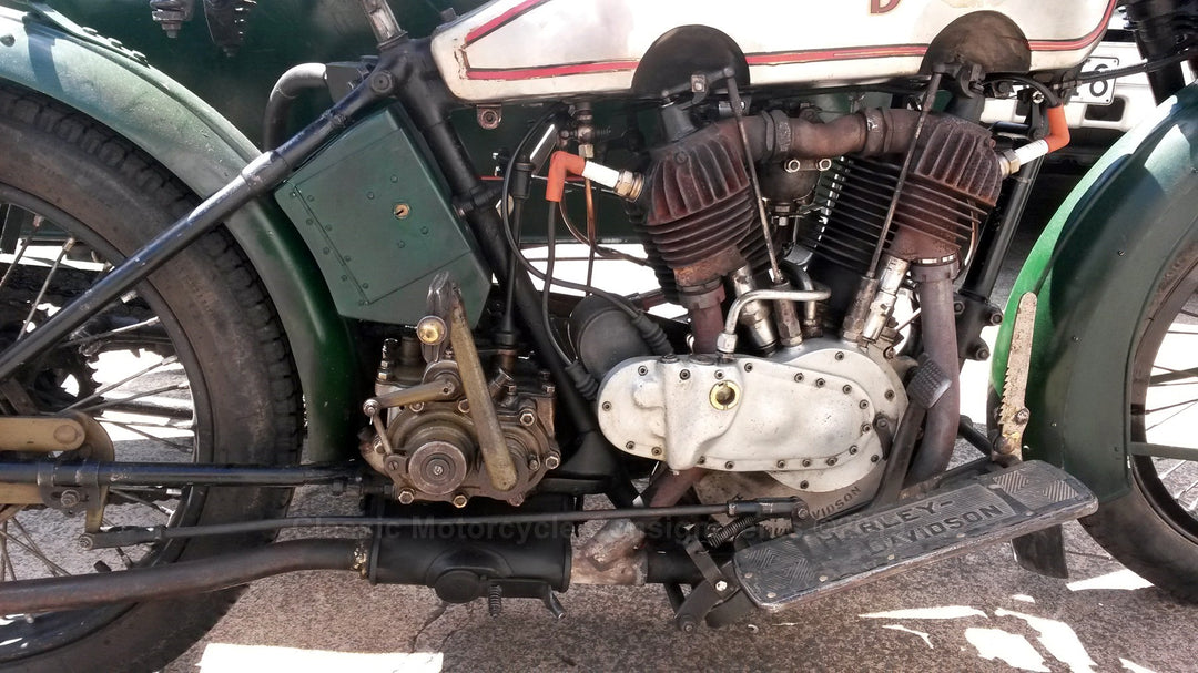1920 Harley Davidson Model F – Left-Hand Sidecar & Frame