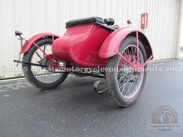 1924 Henderson Four Cylinder with Goulding Sidecar SOLD!!