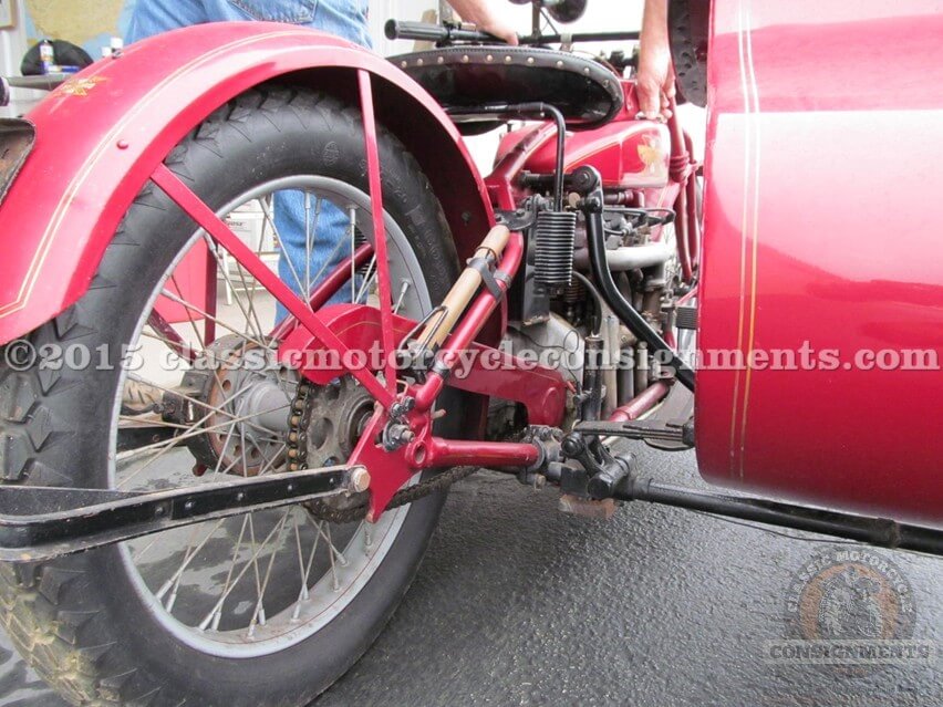 1924 Henderson Four Cylinder with Goulding Sidecar SOLD!!