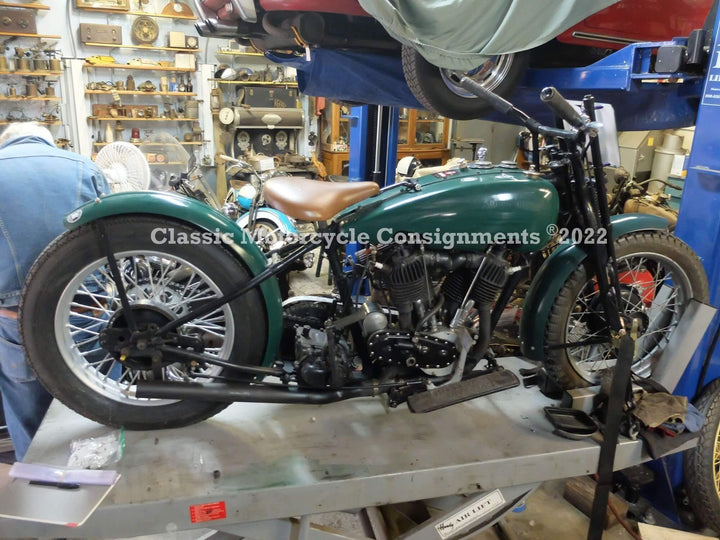 1928 Harley Davidson JD Scrambler — Restored — SOLD!!