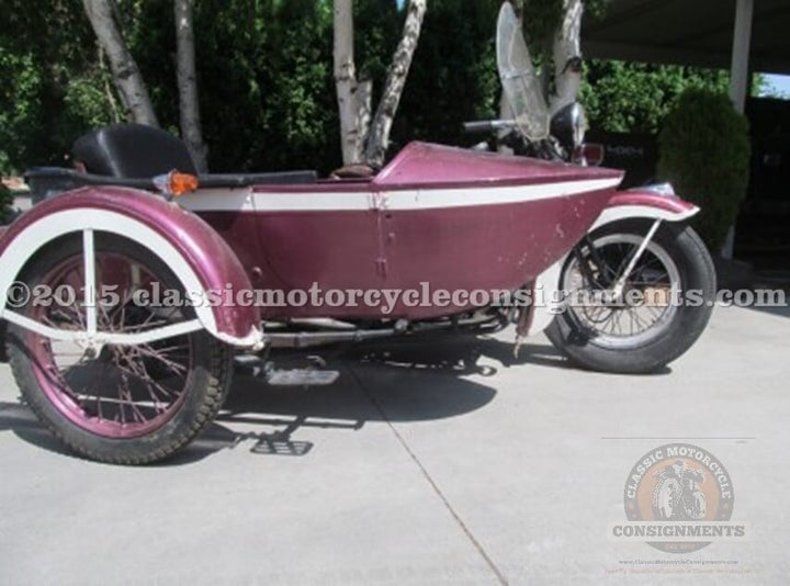 1935 Harley Davidson VLD Motorcycle Harley Davidson 1935 LT Sidecar - SOLD!!