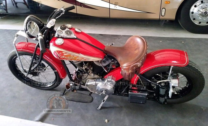 1940 Indian Chief “Crazy Horse” Bobber — SOLD!!