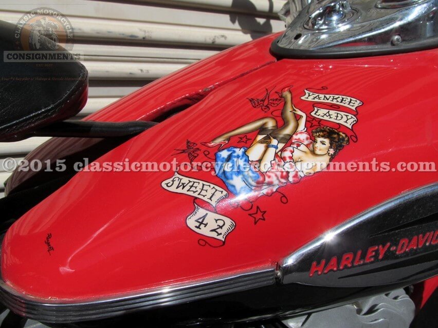 1942 Harley Davidson U Model Motorcycle SOLD!!