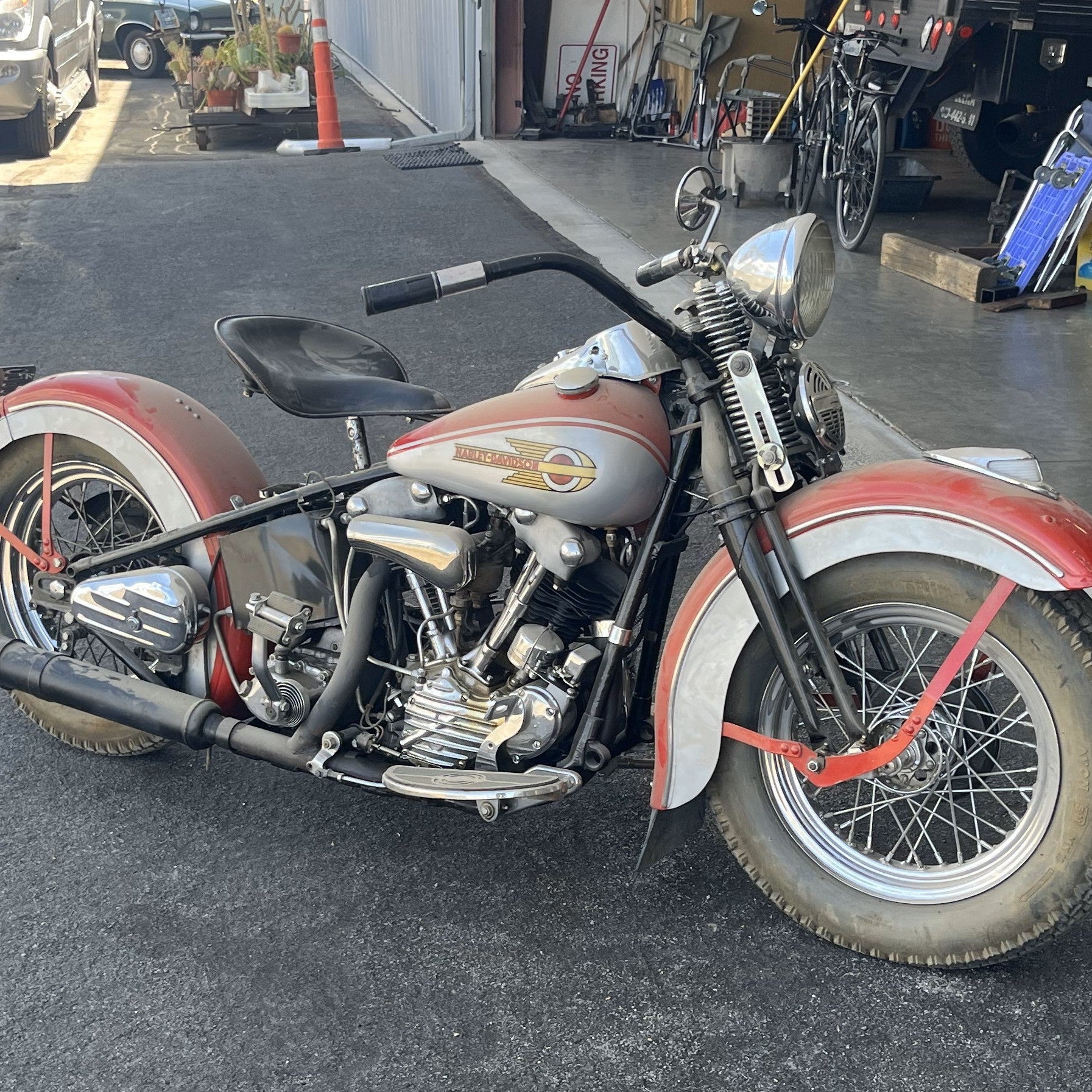 Sold 1945 Harley Davidson EL Knucklehead Sold – Classic