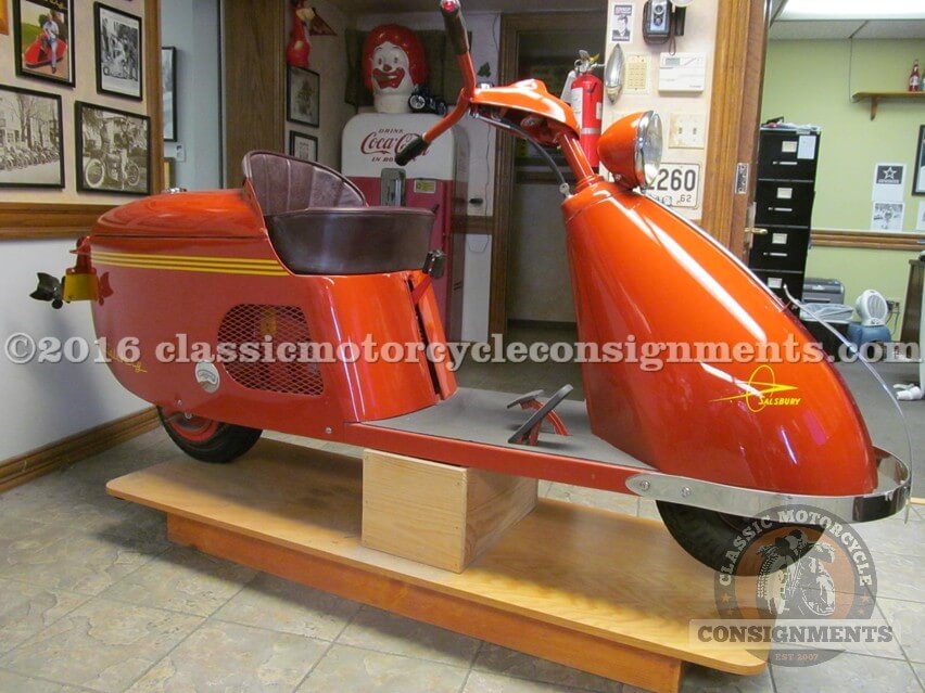 1947 Salsbury Model 85 Scooter  SOLD!!