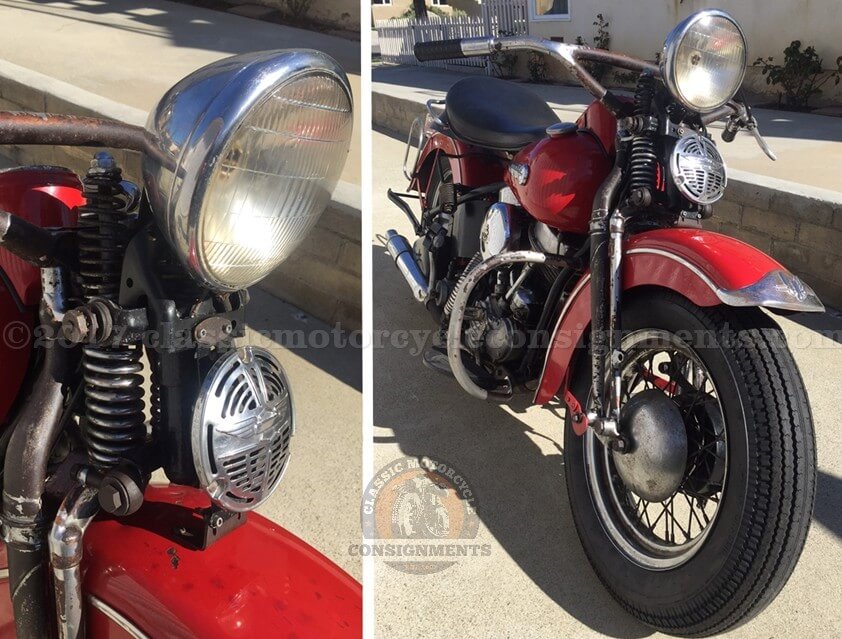 1948 Harley Davidson EL Panhead Motorcycle  SOLD!!