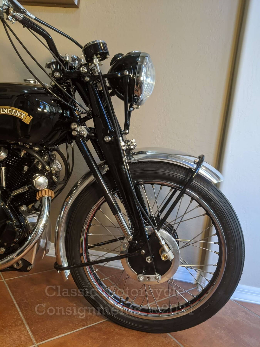 1948 Vincent Series B Rapide Motorcycle