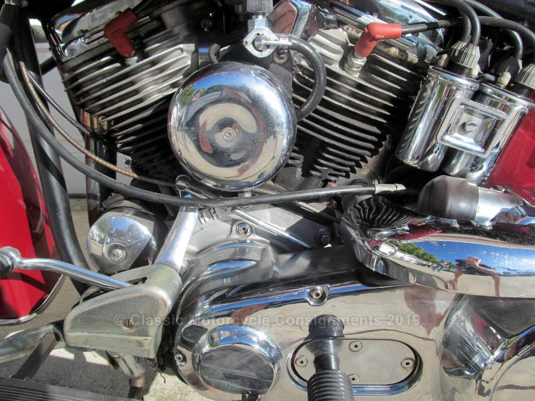 1959 Harley Davidson FLH Custom 98-Inch 4-Speed Electric Start — SOLD