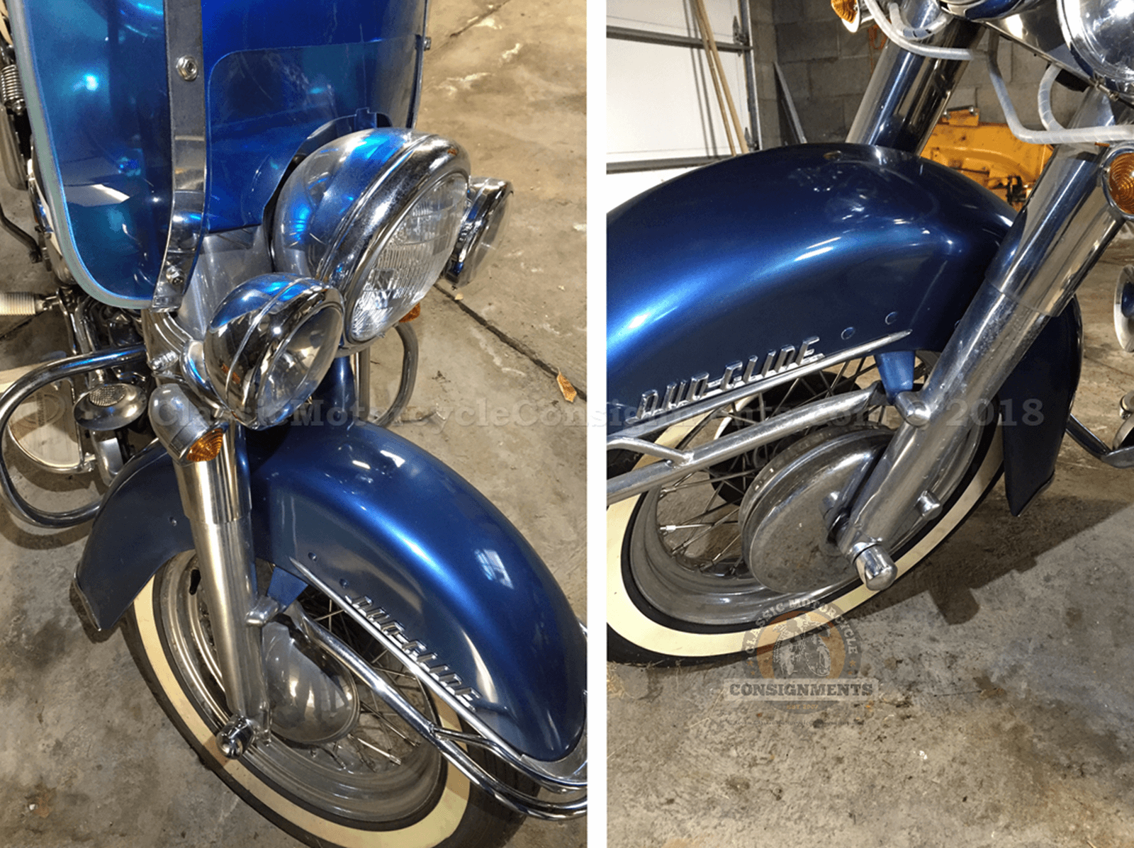 1959 Harley Davidson FLHF DuoGlide Panhead SOLD Classic Motorcycle Consignments