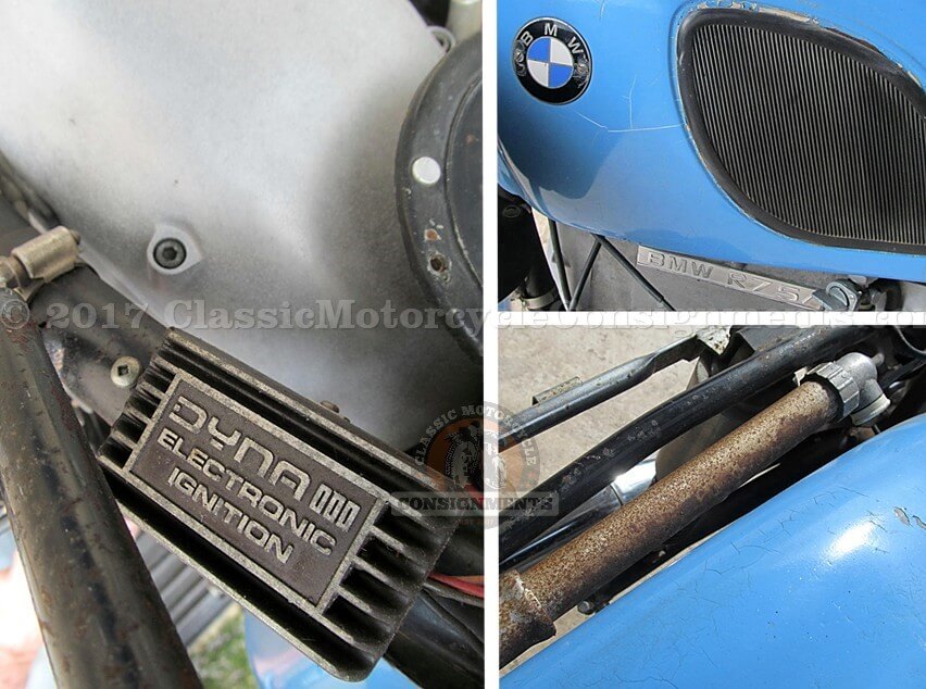 1970 BMW R 75 Motorcycle