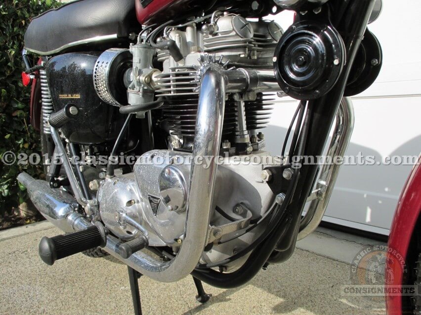 1970 Steve McQueen – Bud Ekins -Triumph Bonneville Motorcycle
