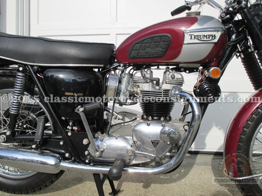 1970 Steve McQueen – Bud Ekins -Triumph Bonneville Motorcycle