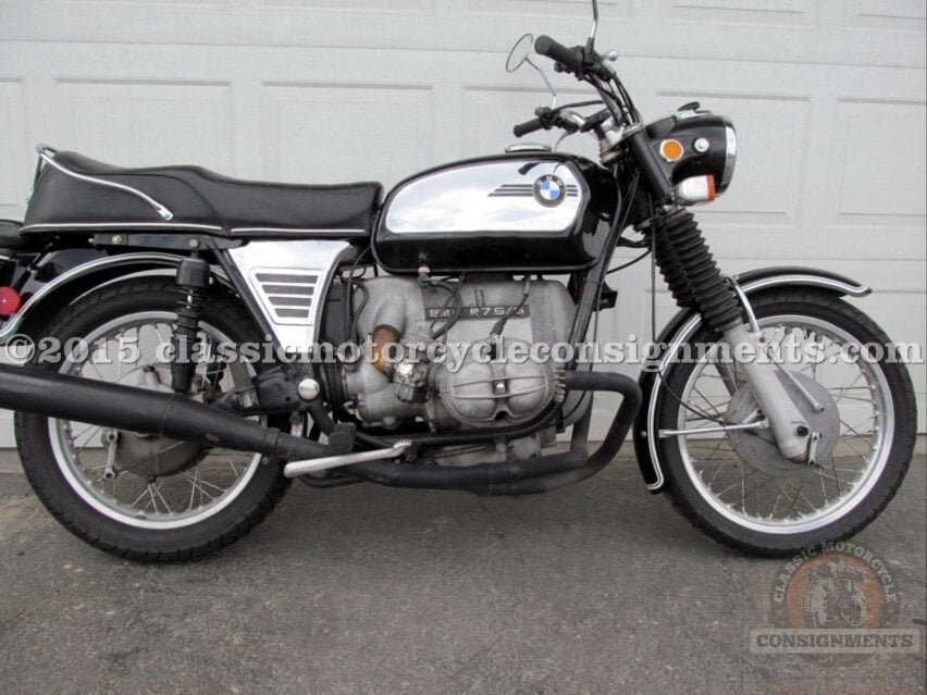 1972 BMW R75 S Motorcycle