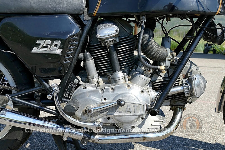1974 Ducati 750 GT Motorcycle
