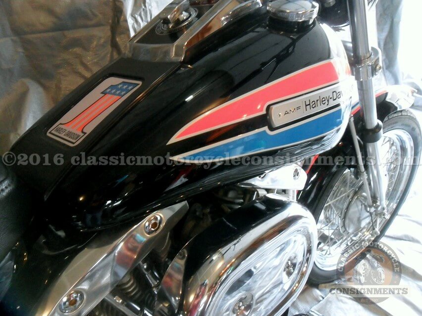 1972 Harley Davidson FX Super Glide Motorcycle Boat Tail  SOLD!!