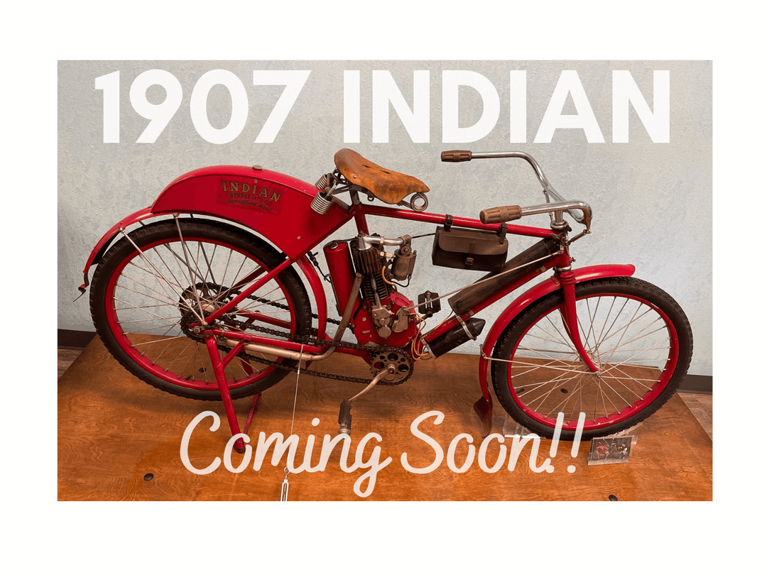 1907 Indian Motocycle Original Motocycle Touring Tank  SOLD!!