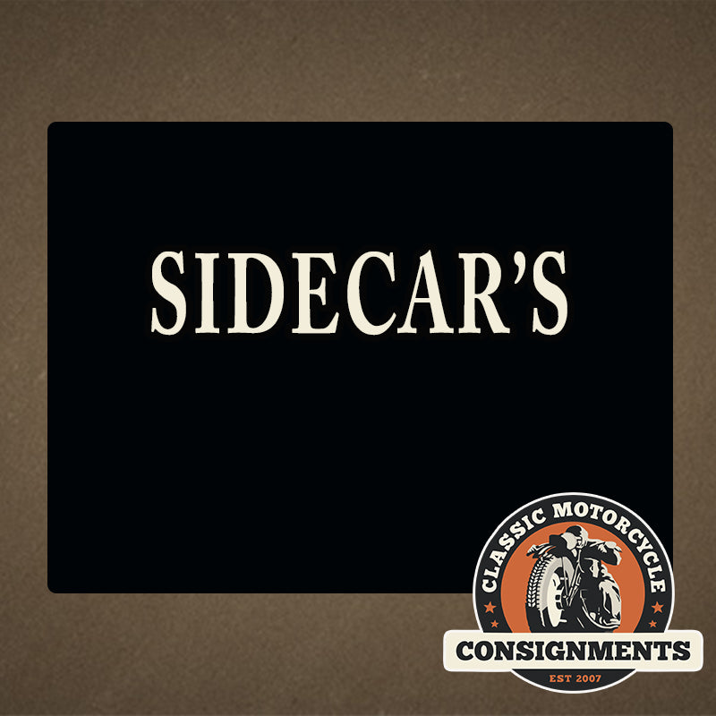 SIDECARS with/without Motorcycles