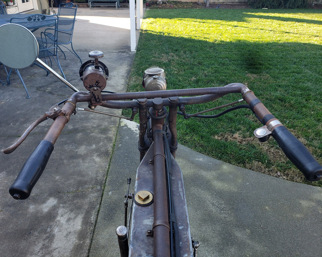 1912 Excelsior 6T Twin Cylinder Motorcycle - Motorcycle Cannonball Veteran