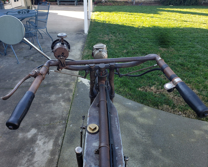 1912 Excelsior 6T Twin Cylinder Motorcycle - Motorcycle Cannonball Veteran