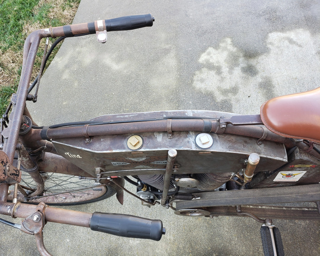 1912 Excelsior 6T Twin Cylinder Motorcycle - Motorcycle Cannonball Veteran