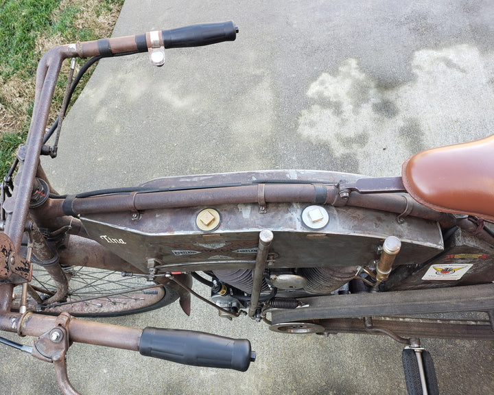 1912 Excelsior 6T Twin Cylinder Motorcycle - Motorcycle Cannonball Veteran