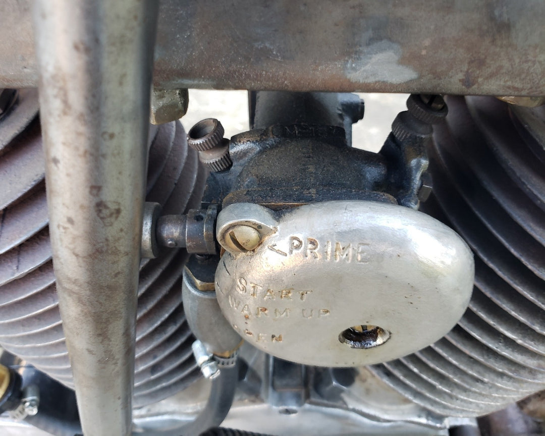 1912 Excelsior 6T Twin Cylinder Motorcycle - Motorcycle Cannonball Veteran