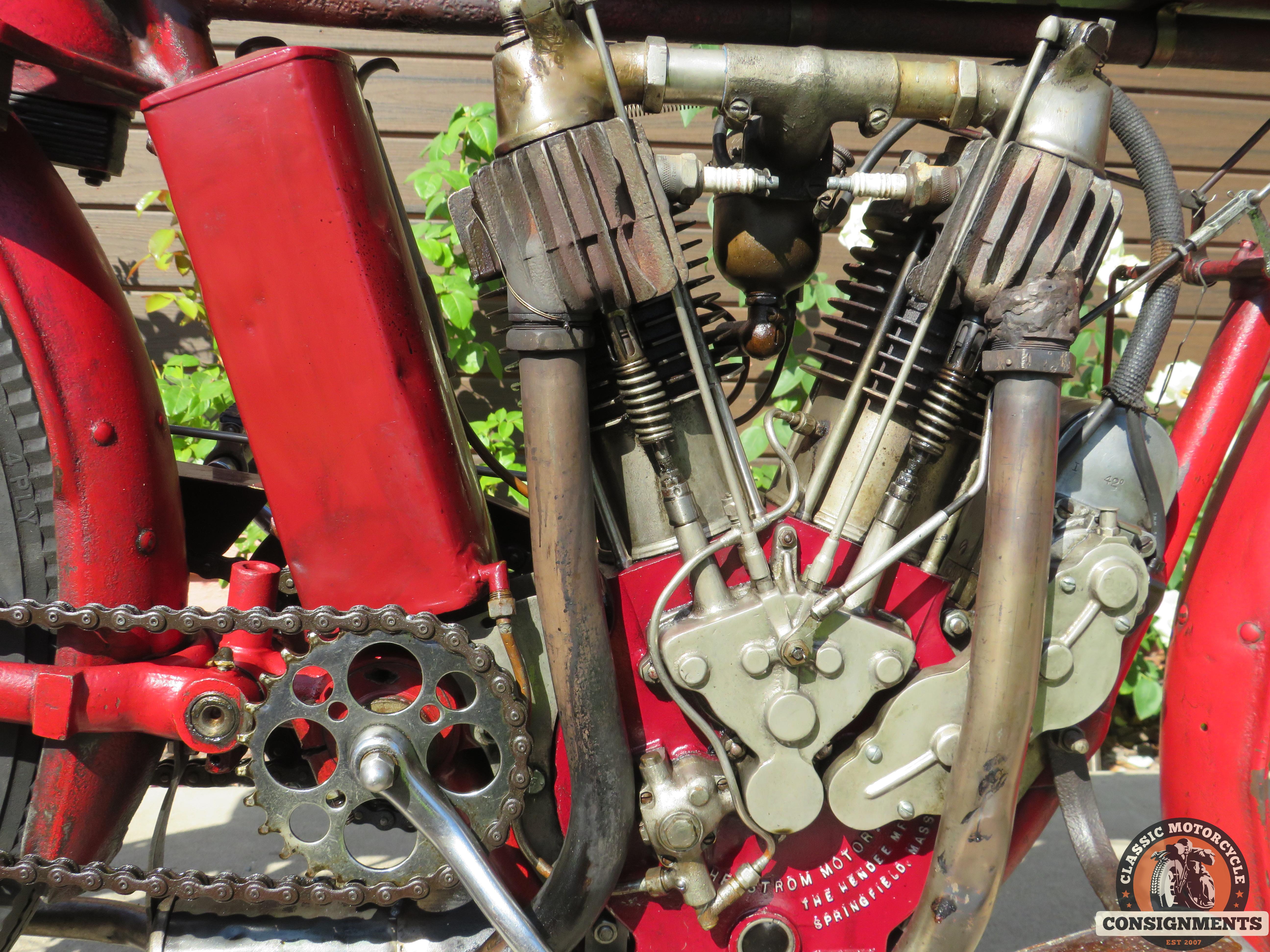 SOLD - 1913 INDIAN STANDARD TWIN CYLINDER, SINGLE SPEED 1000 cc