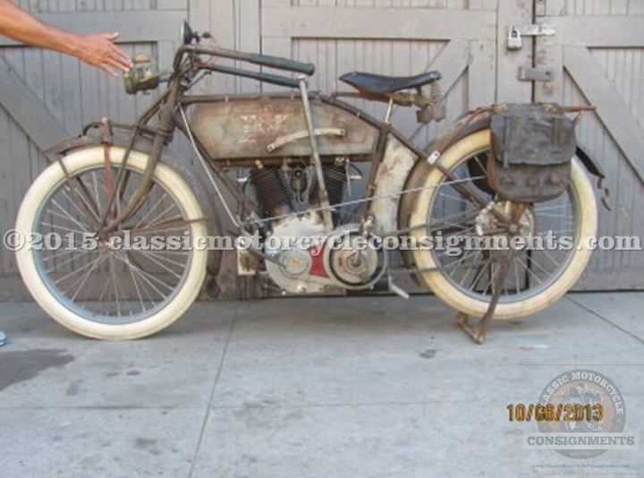 1914 Excelsior Twin Cylinder -Two-Speed – Model TS Vintage Motorcycle  SOLD!!