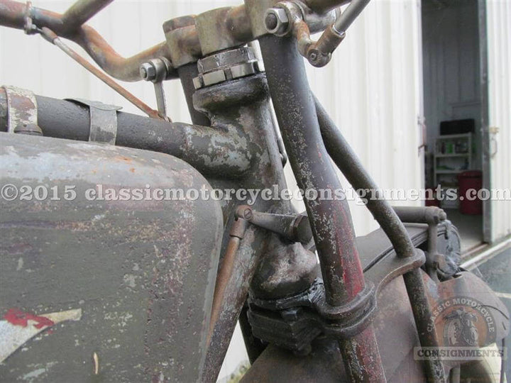 1915 Excelsior – 3-Speed Motorcycle – Big X – Original Paint – Mechanically Restored  SOLD!!