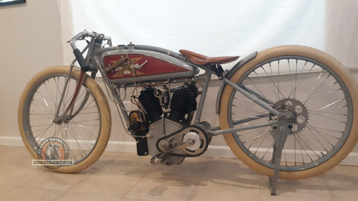 1917 EXCELSIOR  TWIN BIG VALVE BOARD TRACK RACER