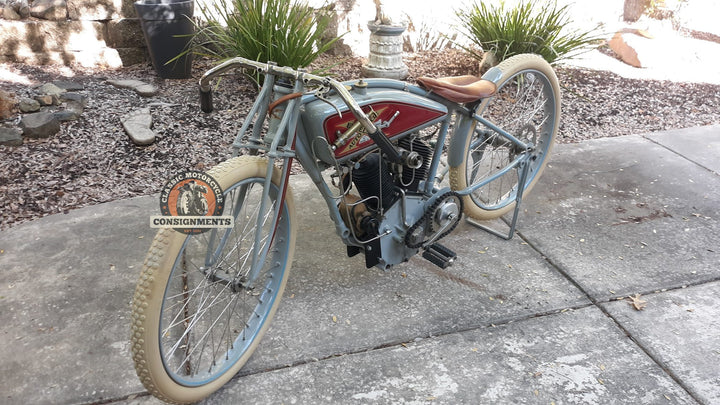 1917 EXCELSIOR  TWIN BIG VALVE BOARD TRACK RACER