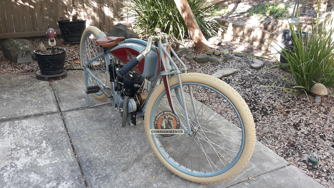 1917 EXCELSIOR  TWIN BIG VALVE BOARD TRACK RACER