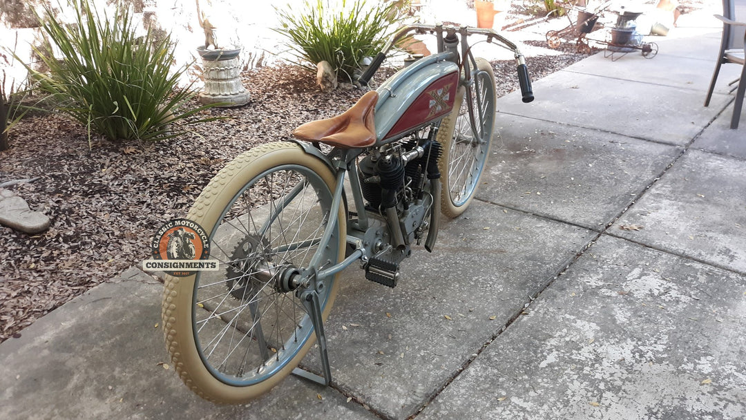 1917 EXCELSIOR  TWIN BIG VALVE BOARD TRACK RACER