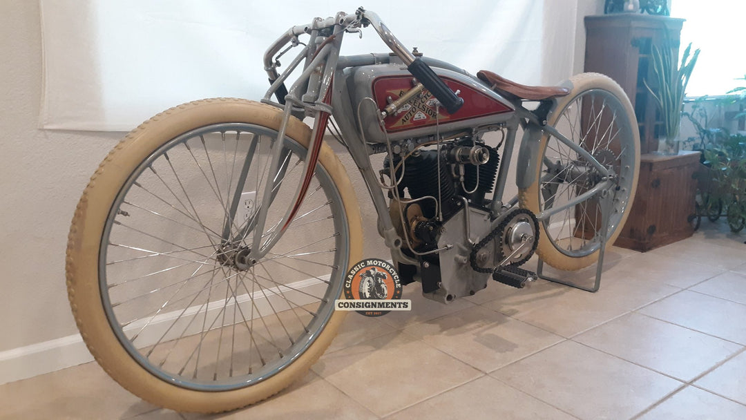 1917 EXCELSIOR  TWIN BIG VALVE BOARD TRACK RACER