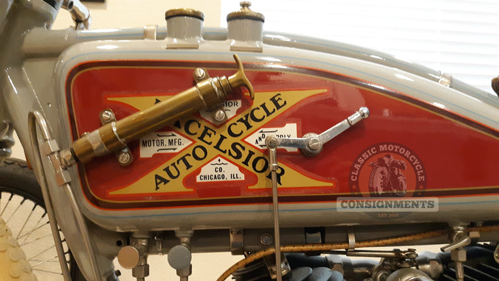 Sold - 1917 EXCELSIOR  TWIN BIG VALVE BOARD TRACK RACER - Sold