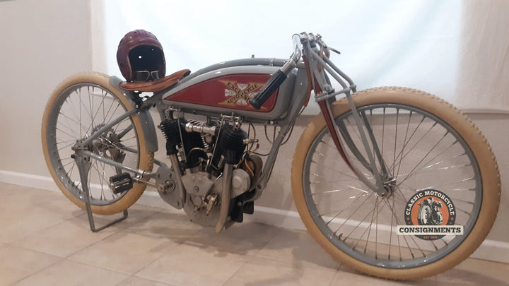 1917 EXCELSIOR  TWIN BIG VALVE BOARD TRACK RACER