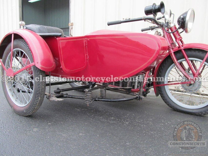 1924 Henderson Four Cylinder with Goulding Sidecar SOLD!!