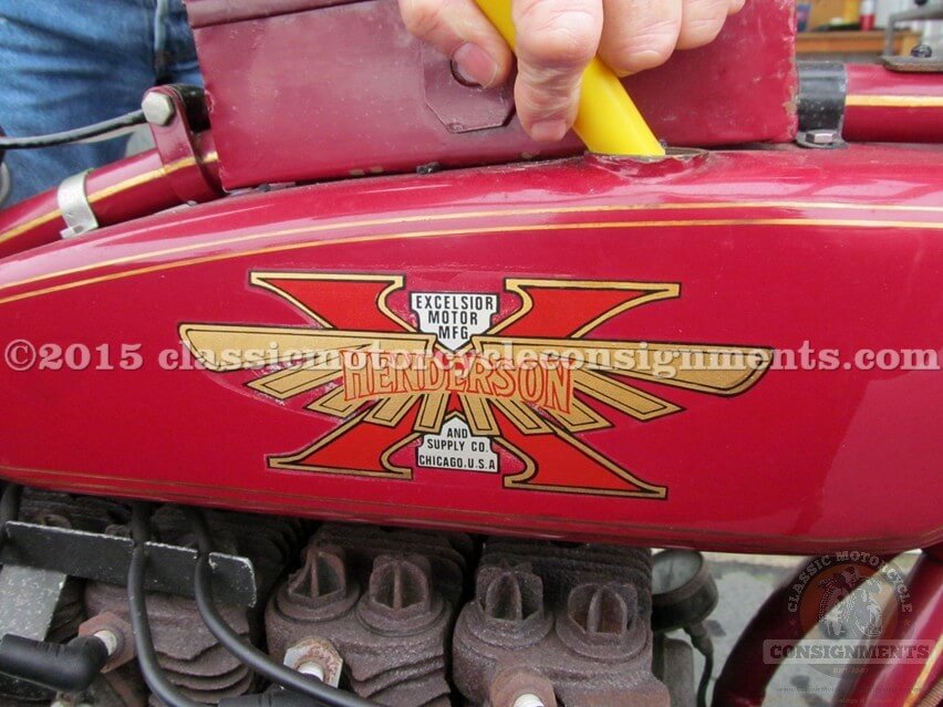 1924 Henderson Four Cylinder with Goulding Sidecar SOLD!!