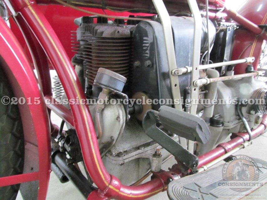 1924 Henderson Four Cylinder with Goulding Sidecar SOLD!!