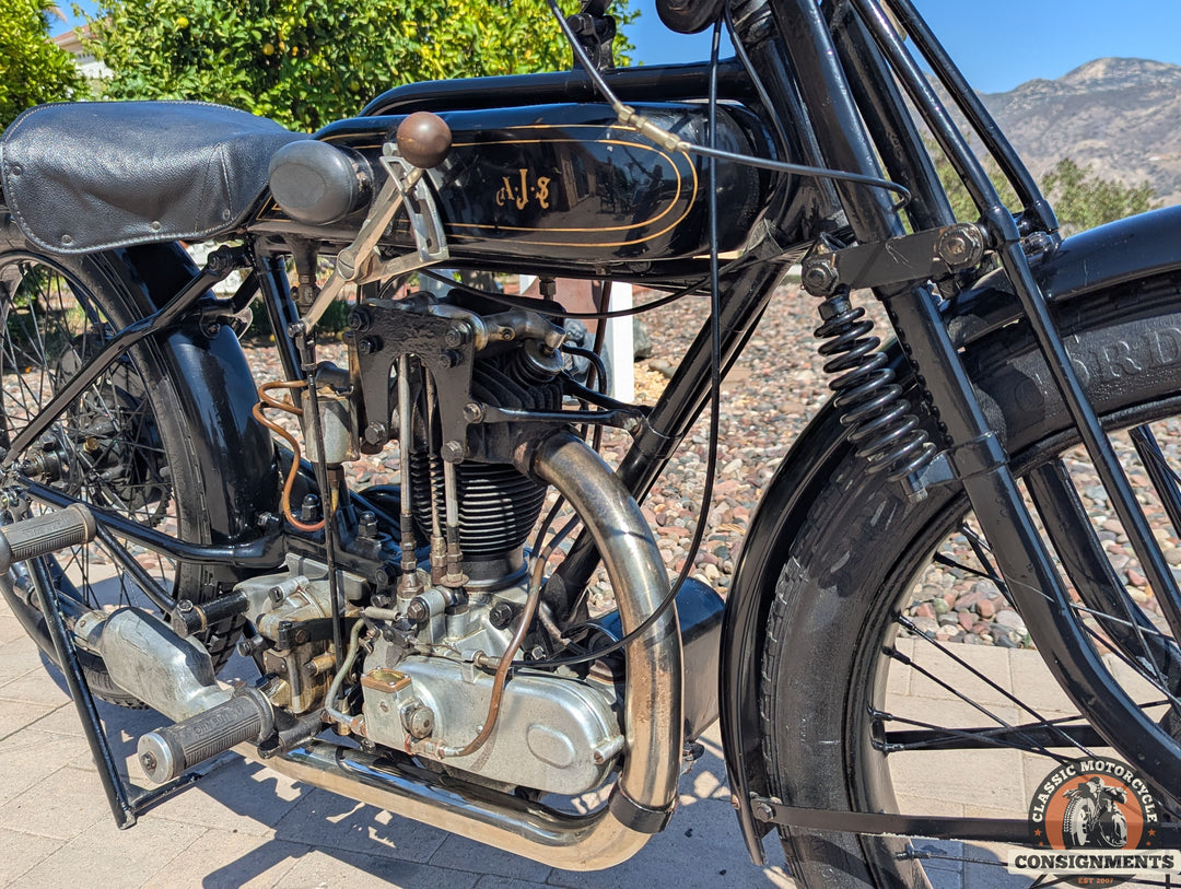 1926 AJS 350 BIG PORT