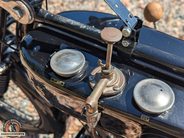 1925 AJS 350 BIG PORT