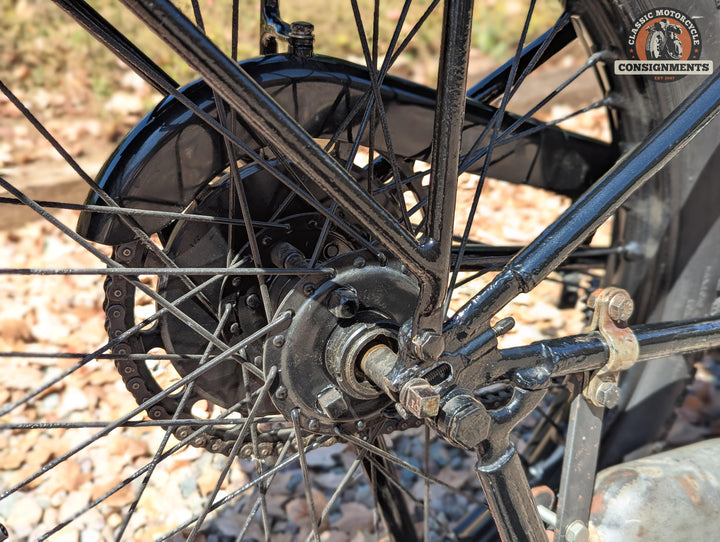 1925 AJS 350 BIG PORT