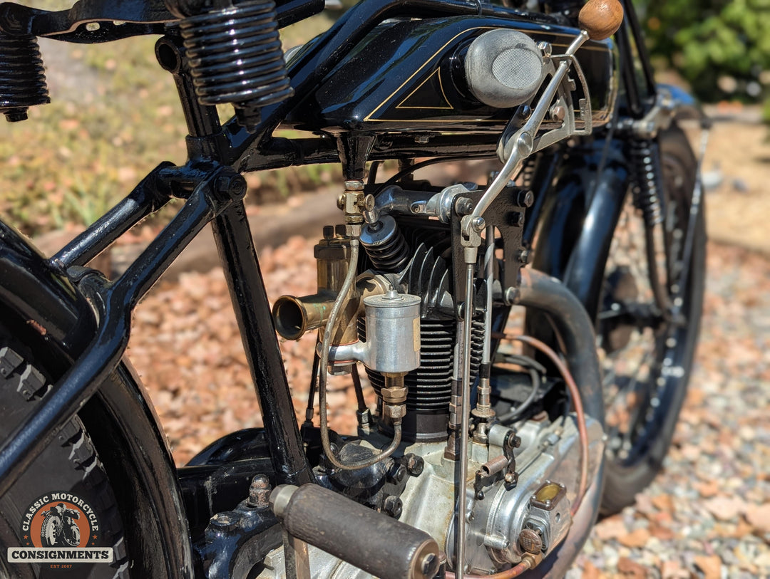 1925 AJS 350 BIG PORT