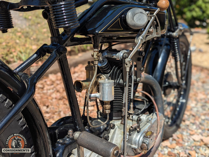 1925 AJS 350 BIG PORT