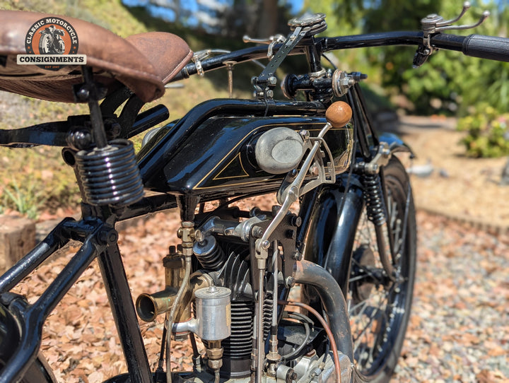 1925 AJS 350 BIG PORT