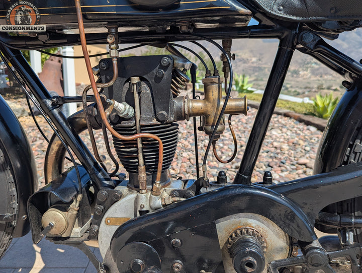 1926 AJS 350 BIG PORT