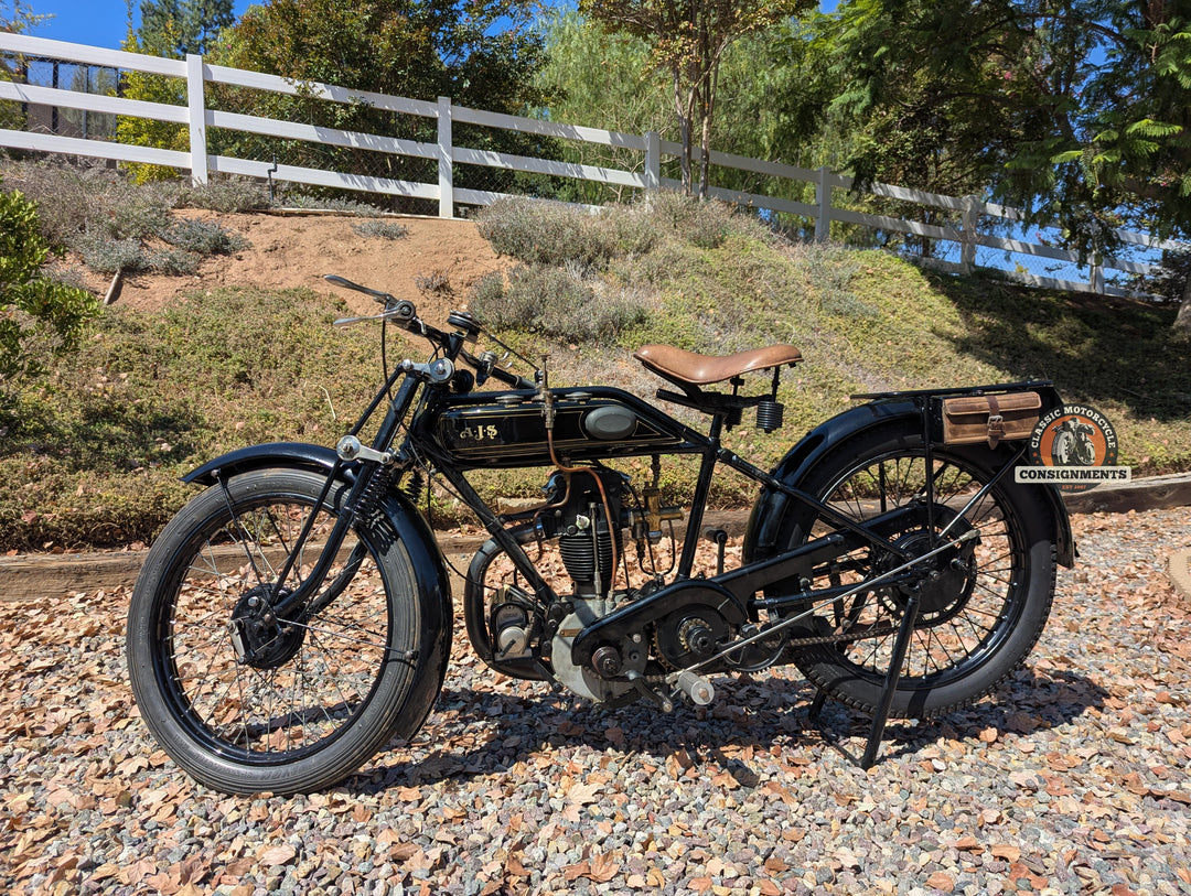 1925 AJS 350 BIG PORT